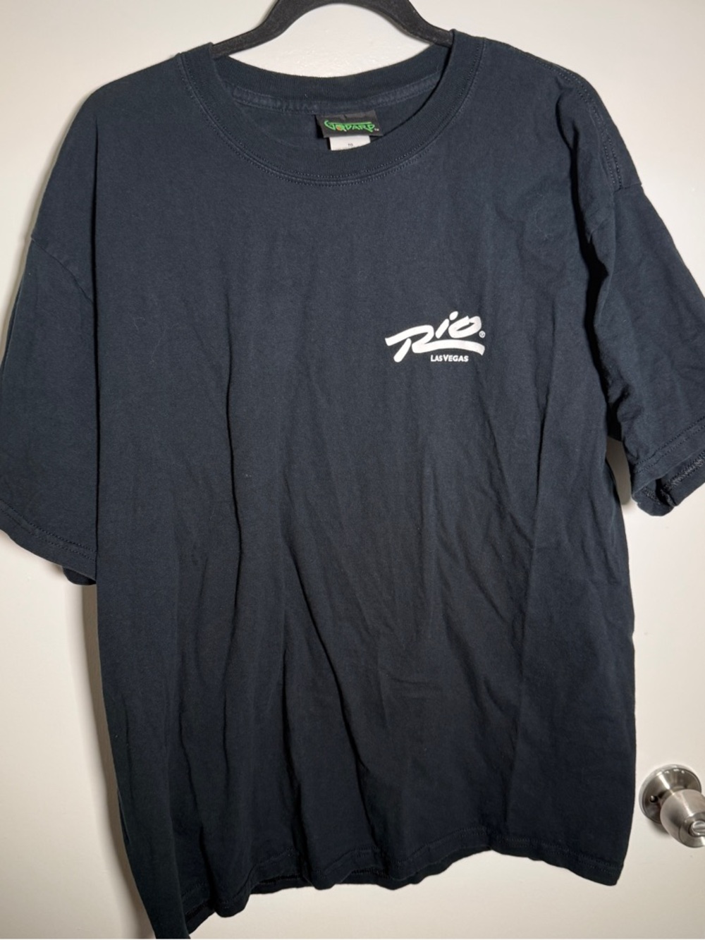 Goddard Men's Black Logo T-Shirt Rio Las Vegas XL